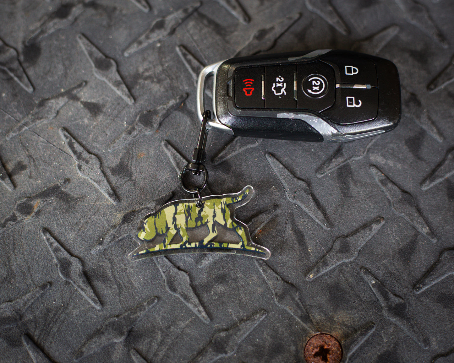 Camo Hound - Keychain