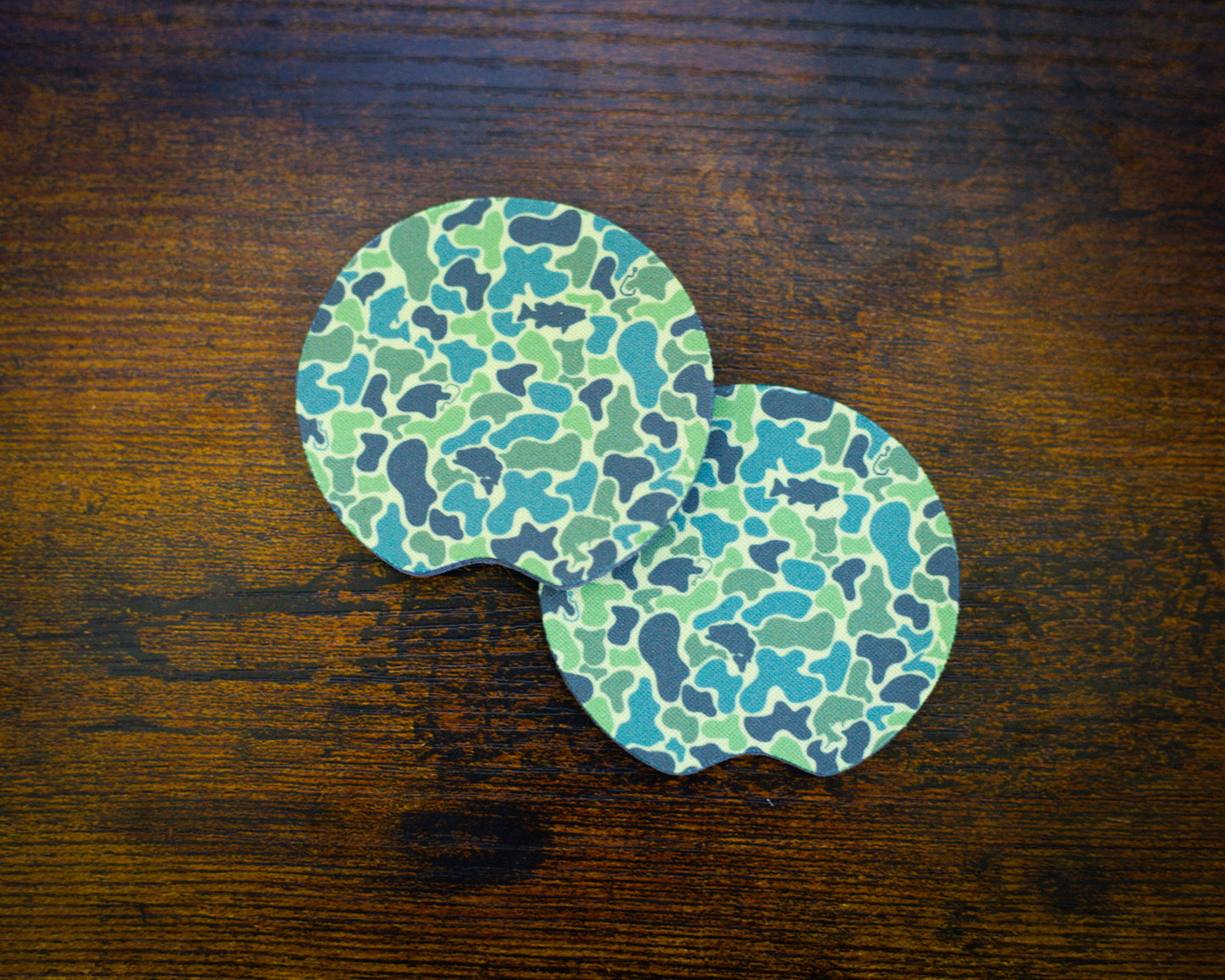 Bass Camo - Car Coaster