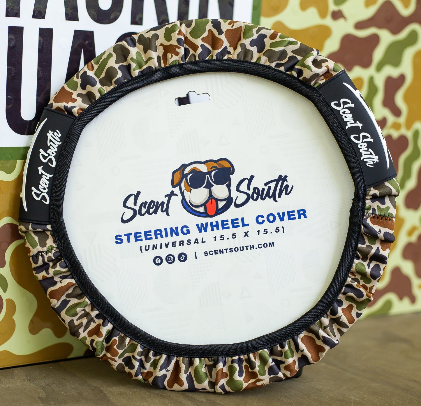 Duck camo - Steering wheel cover