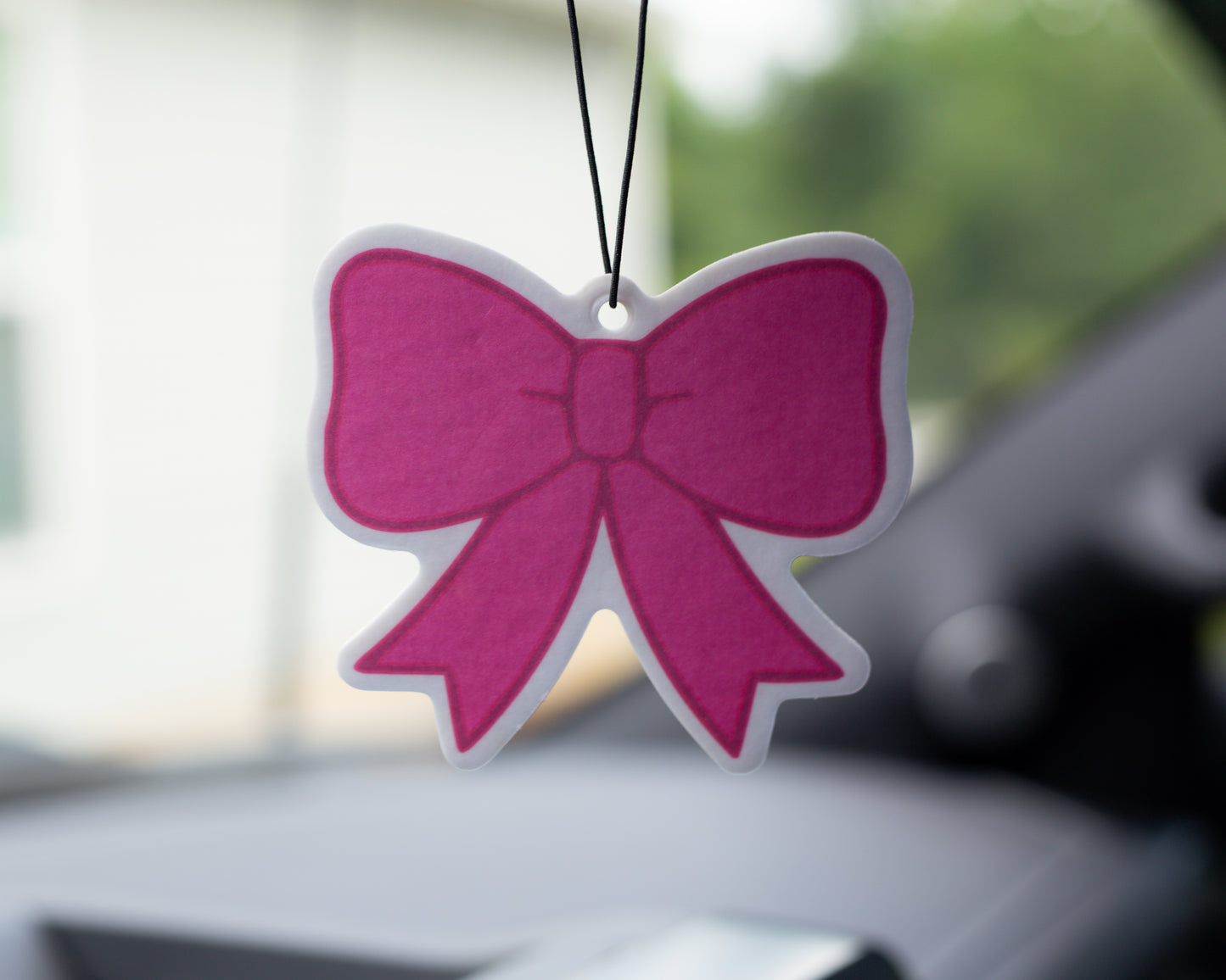 Pink Bow - air freshener