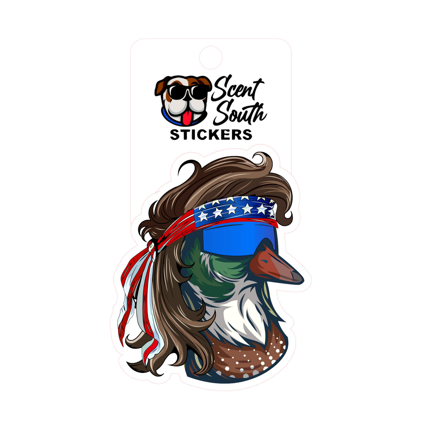 Mullet duck - Sticker