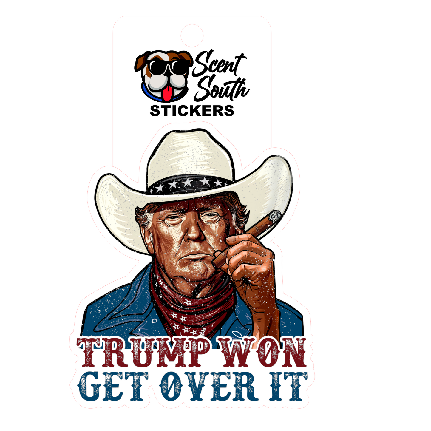 Trump won - Sticker