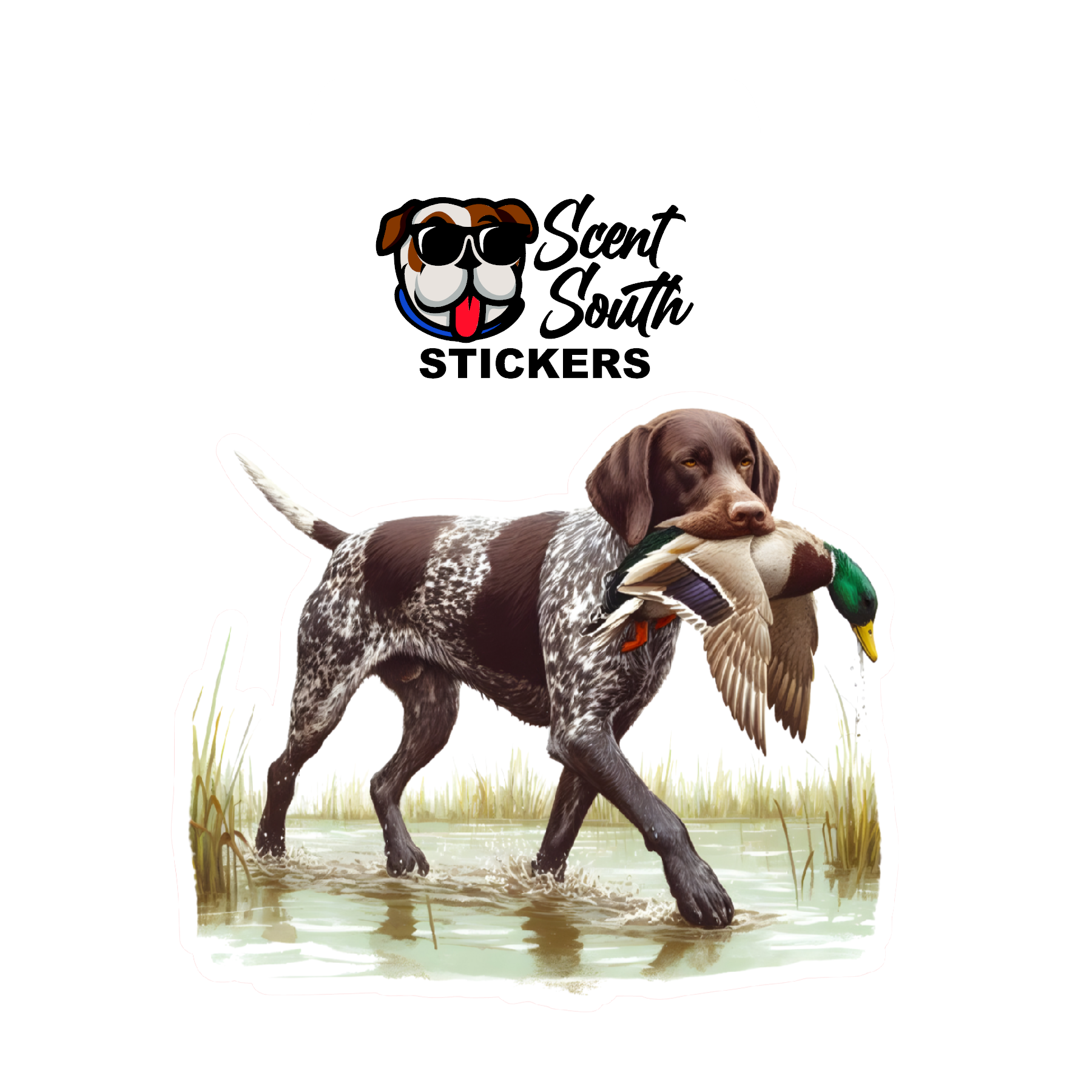 Duck Dog - Sticker
