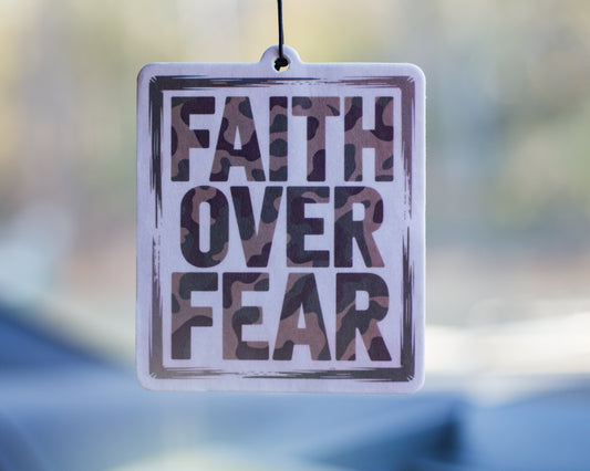 Faith over Fear - Air Freshener