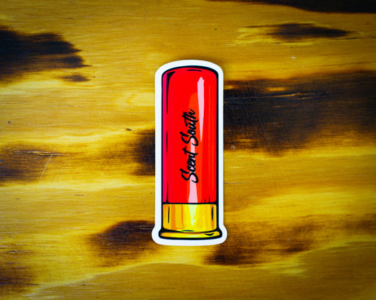 Shotgun shell - sticker