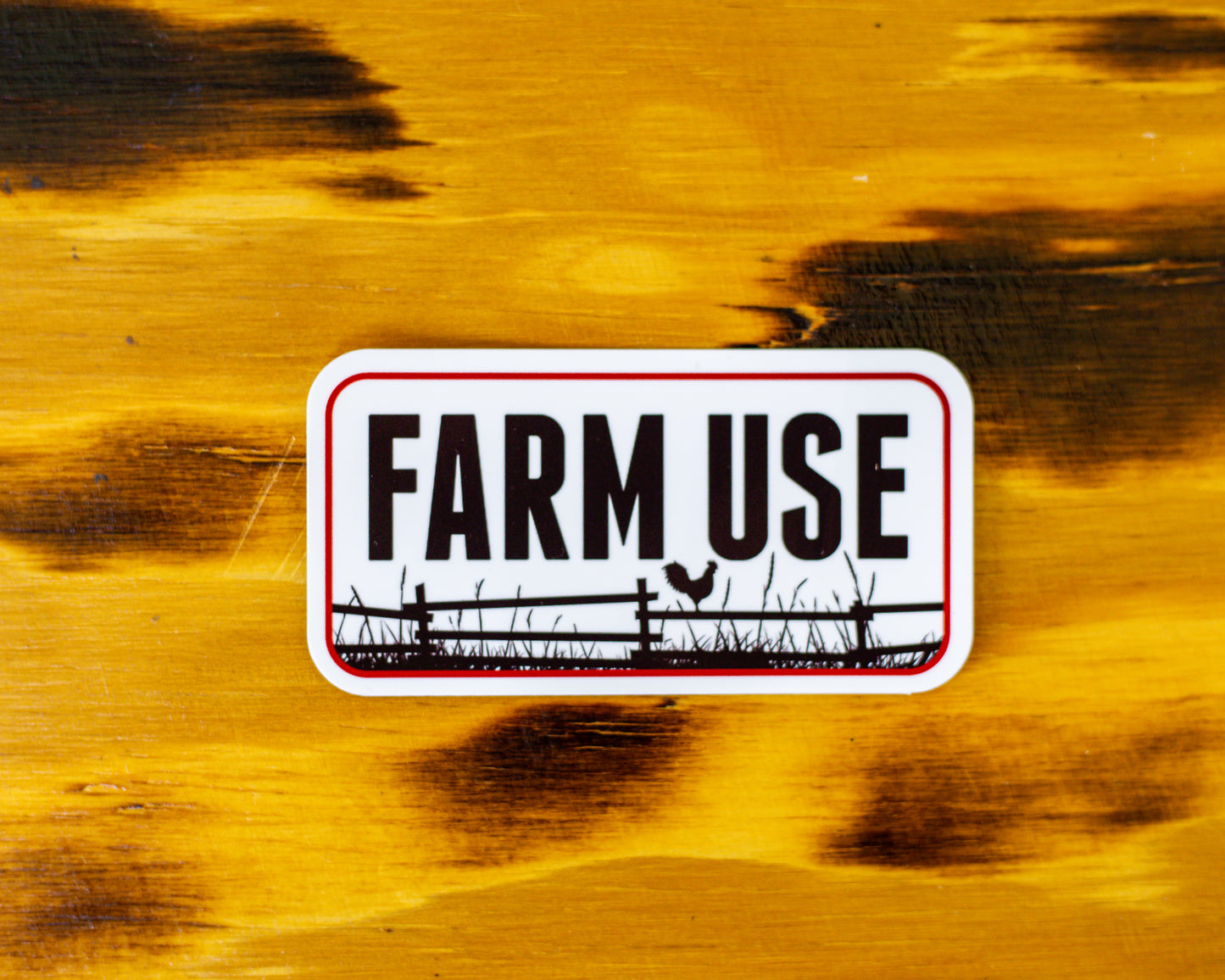 Farm use - Sticker