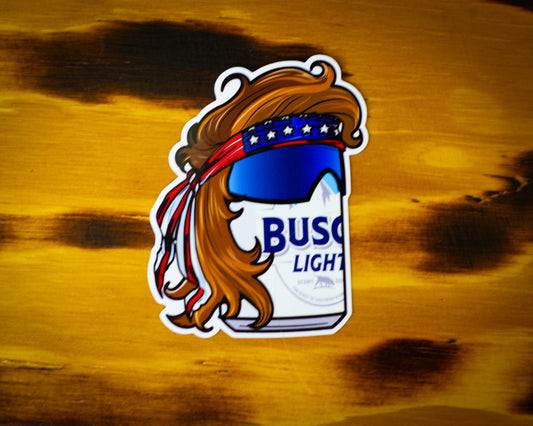 Mullet Busch - Sticker