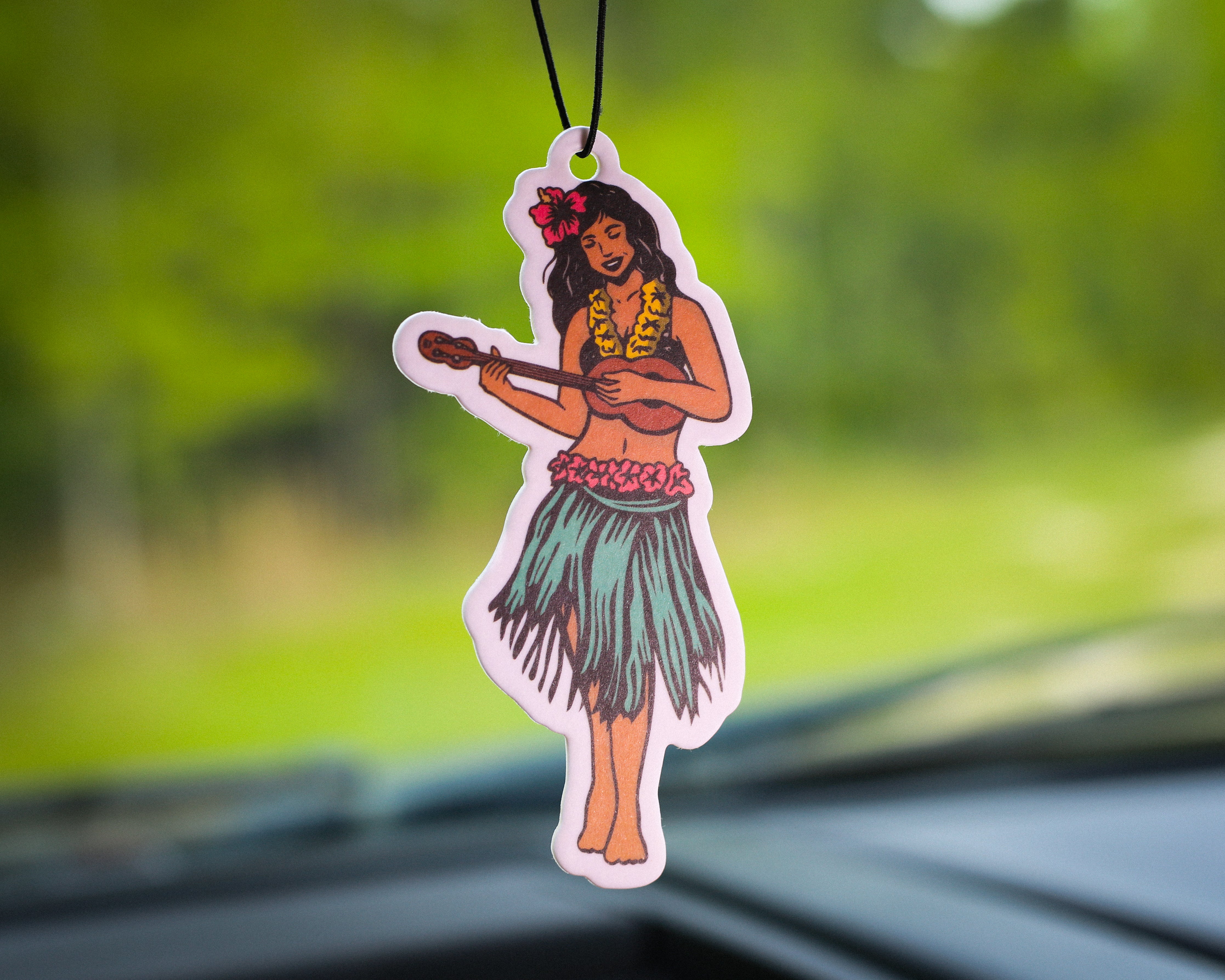 Hula girl air freshener Pineapple Scent