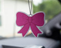 Pink Bow - air freshener