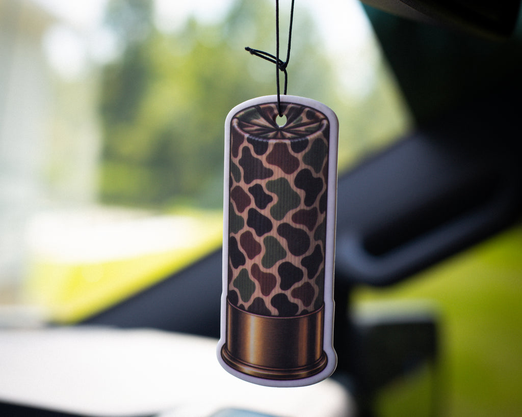 Camo shell - air freshener - TURTLE BOX GIVEAWAY