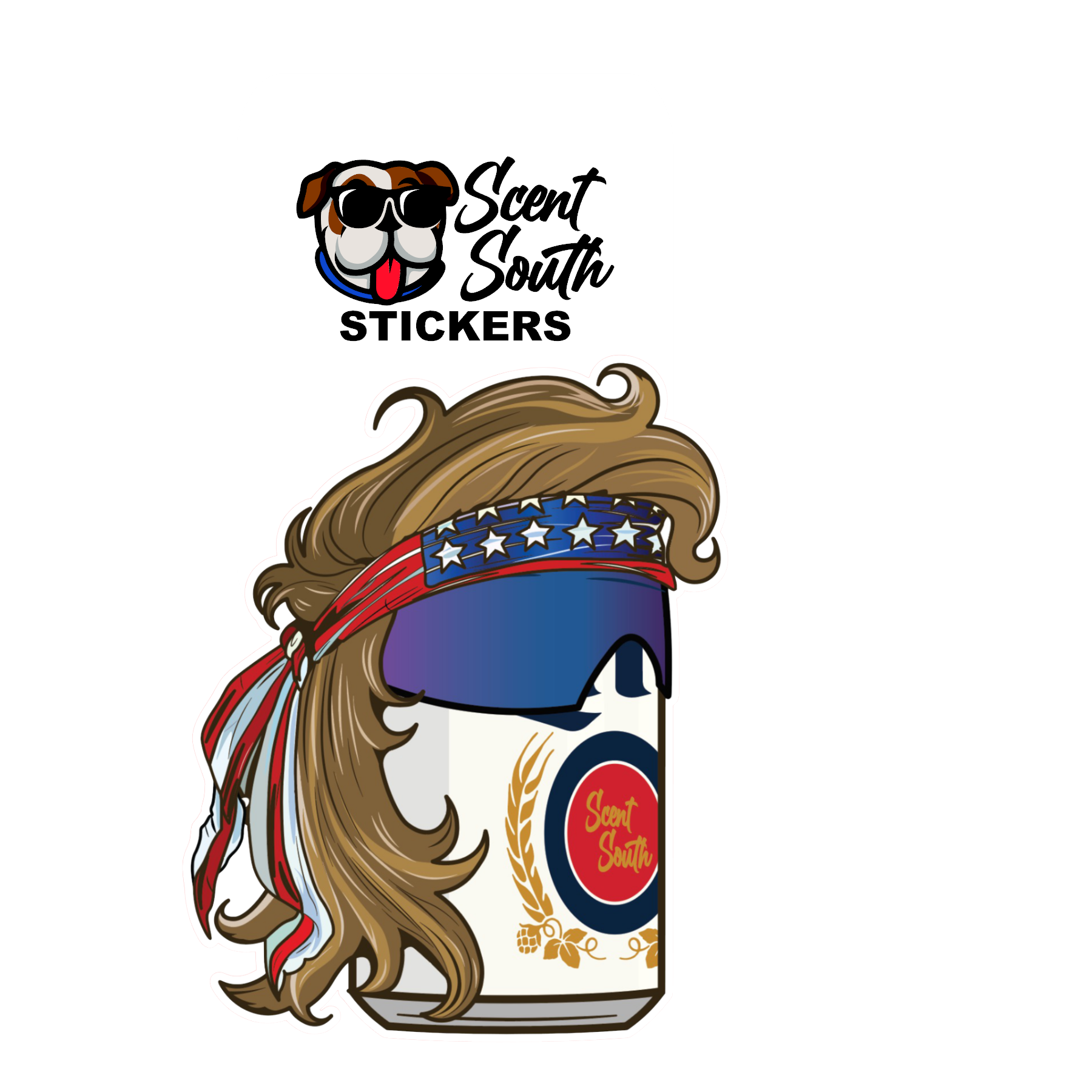 Mullet Lite - sticker