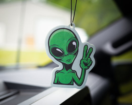 We come in peace - air freshener