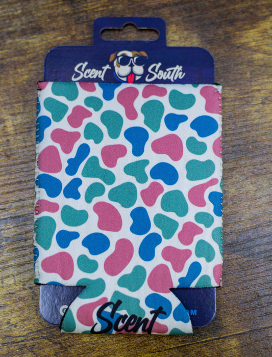 Pink/Green Camo - Koozie