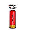 Shotgun Shell - sticker