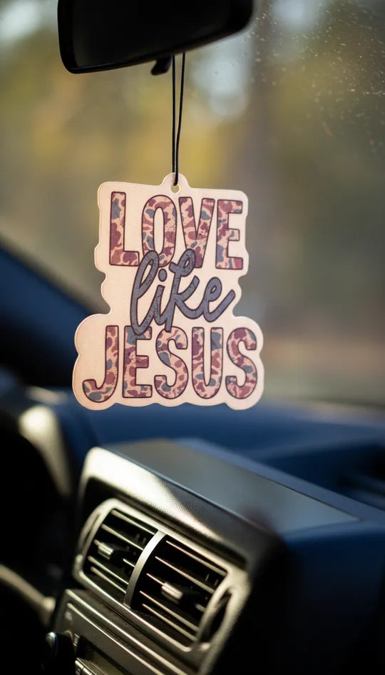 Love like Jesus - Air freshener